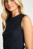 Devi Top in Navy