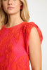 Judy Top in Raspberry Lace