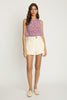 Clarke Top in Petal Tapestry