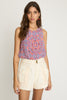 Clarke Top in Petal Tapestry