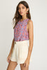 Clarke Top in Petal Tapestry
