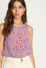 Clarke Top in Petal Tapestry