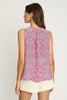 Clarke Top in Petal Tapestry