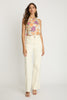 Adele Top in Stitched Flower