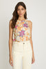 Adele Top in Stitched Flower