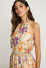 Adele Top in Stitched Flower
