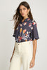 Chandi Top in Watercolor Bloom