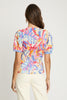 Rhea Top in Vivid Garden