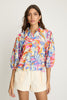Juliette Top in Vivid Garden