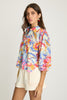 Juliette Top in Vivid Garden