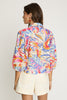 Juliette Top in Vivid Garden