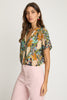 Zola Top in Baroque Pineapple