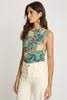 Devi Top in Baroque Pineapple