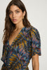 Rhea Top in Midnight Palm