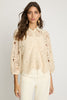 Juliette Top in Natural Lace
