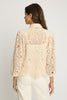 Juliette Top in Natural Lace