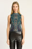 Romi Top in Patchwork Flower