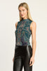 Romi Top in Patchwork Flower