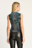 Romi Top in Patchwork Flower