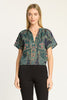 Zola Top in Patchwork Flower