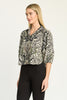 Juliette Top in Safari Garden Morning