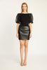 Bako Reversible Blouse in Black