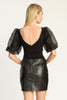 Bako Reversible Blouse in Black