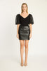 Bako Reversible Blouse in Black