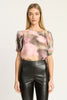 Stellen Top in Rose Grass Haze
