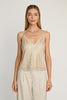 Allegra Top in Champagne