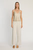 Allegra Top in Champagne