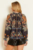Aurelia Top in Vintage Cheetah