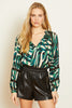 Stella Top in Rhythmic Zebra