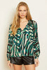 Stella Top in Rhythmic Zebra