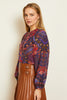 Emery Top in Patchwork Pansy