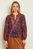 Emery Top in Patchwork Pansy