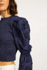 Arabella Peacoat Navy Top