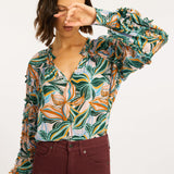 Terese Sea Leaves Top