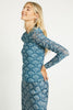 Nessa Teal Ginko Breeze Top