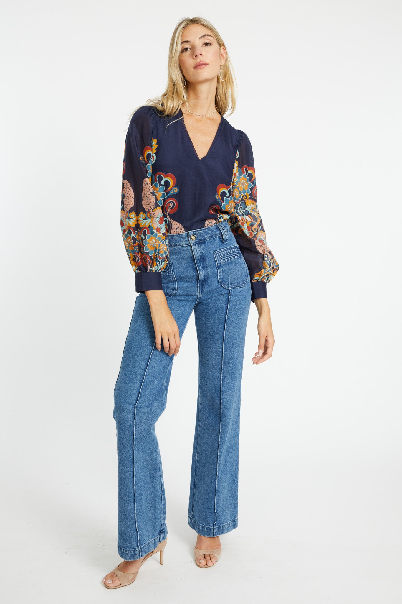 Ruby Cosmic Cheetah Top