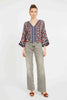 Mandolin Top in Vintage Daisy