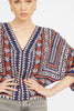 Mandolin Top in Vintage Daisy