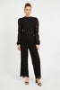 Arabella Top in Black Lace