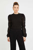 Arabella Top in Black Lace