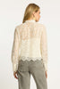 Serena Top in Antique White Lace