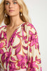 Ariana Top in Fuchsia Floret
