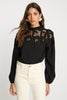 Riana Reversible Top in Black