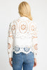 Emmie Top in White Eyelet Lace