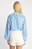 Sophie Top in Blue Ink & Bloom