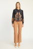 Riley Top in Crouching Cheetah Black